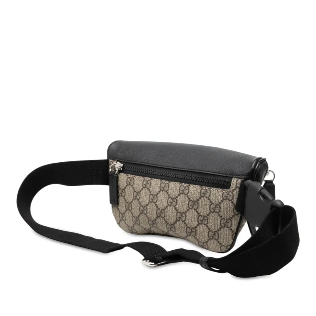 Gucci GG Supreme Belt Bag Beige Very good - Back View