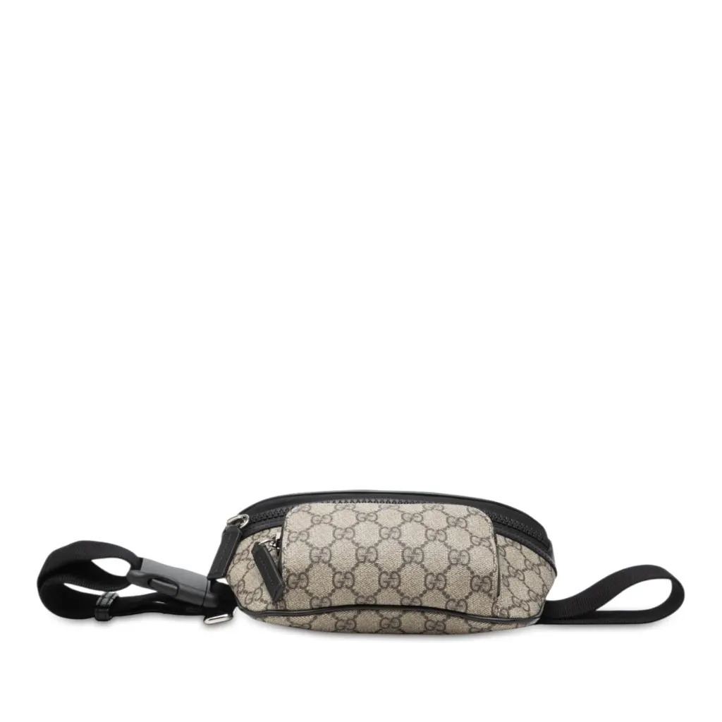 Gucci GG Supreme Belt Bag Beige Very good - Inside View