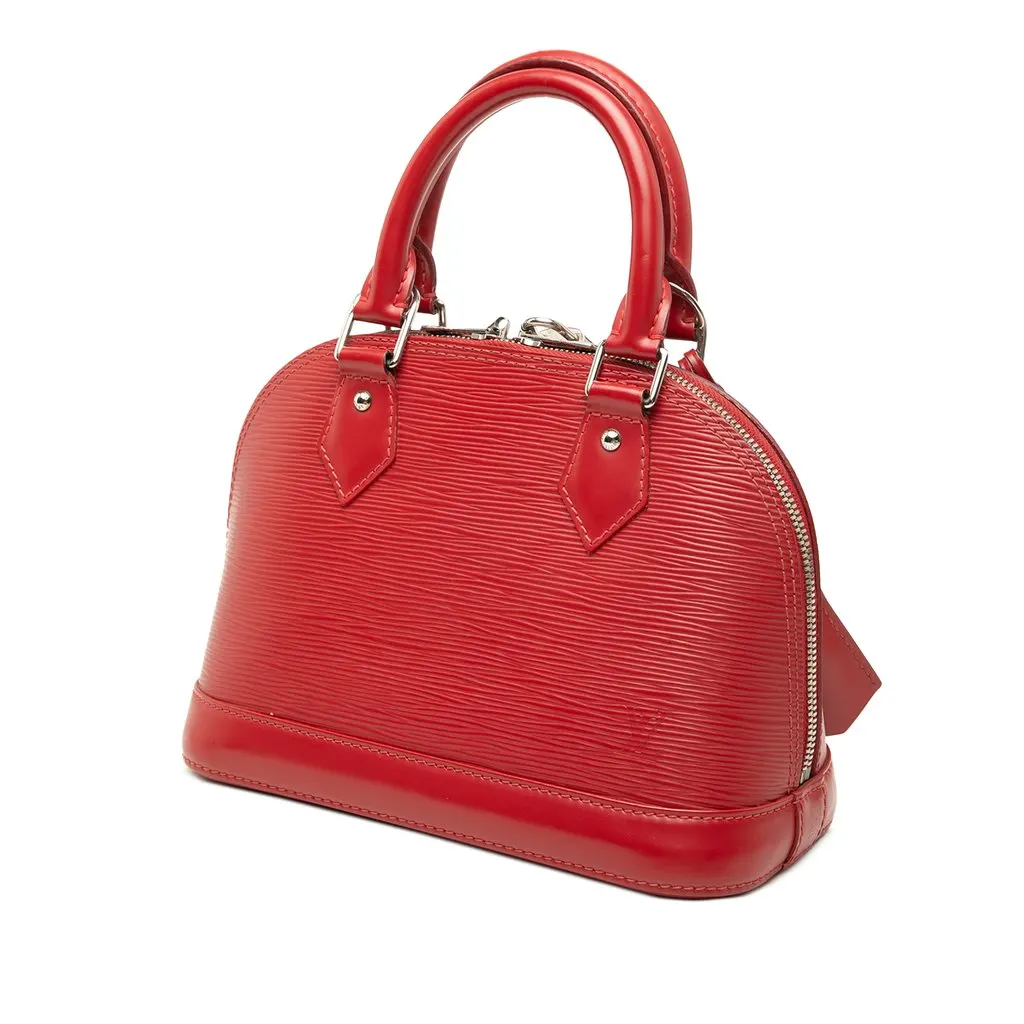 Louis Vuitton Epi Alma BB Red Leather Very good - Back View