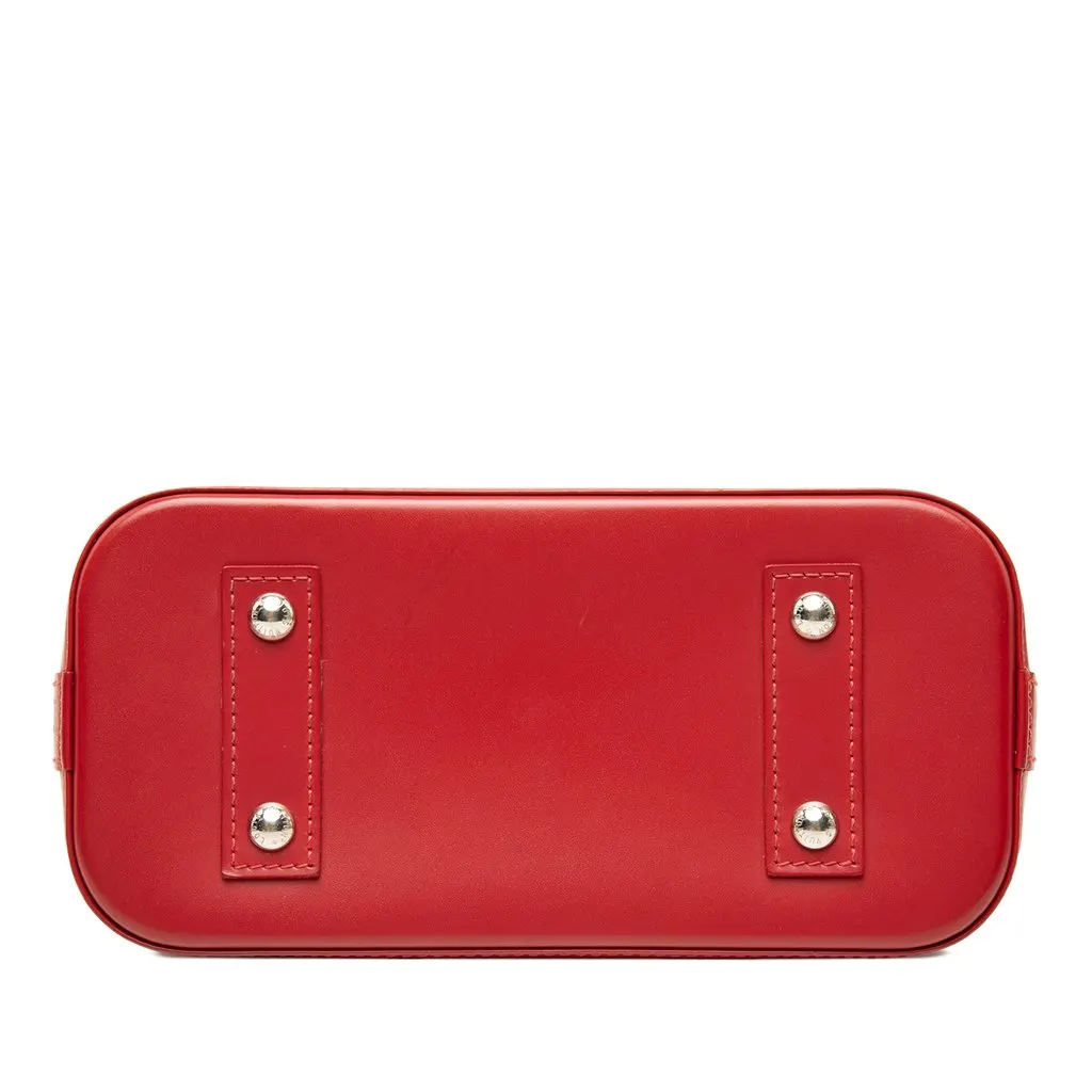 Louis Vuitton Epi Alma BB Red Leather Very good - Inside View