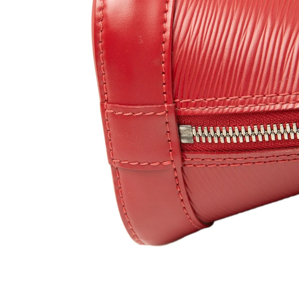 Louis Vuitton Epi Alma BB Red Leather Very good - Box View