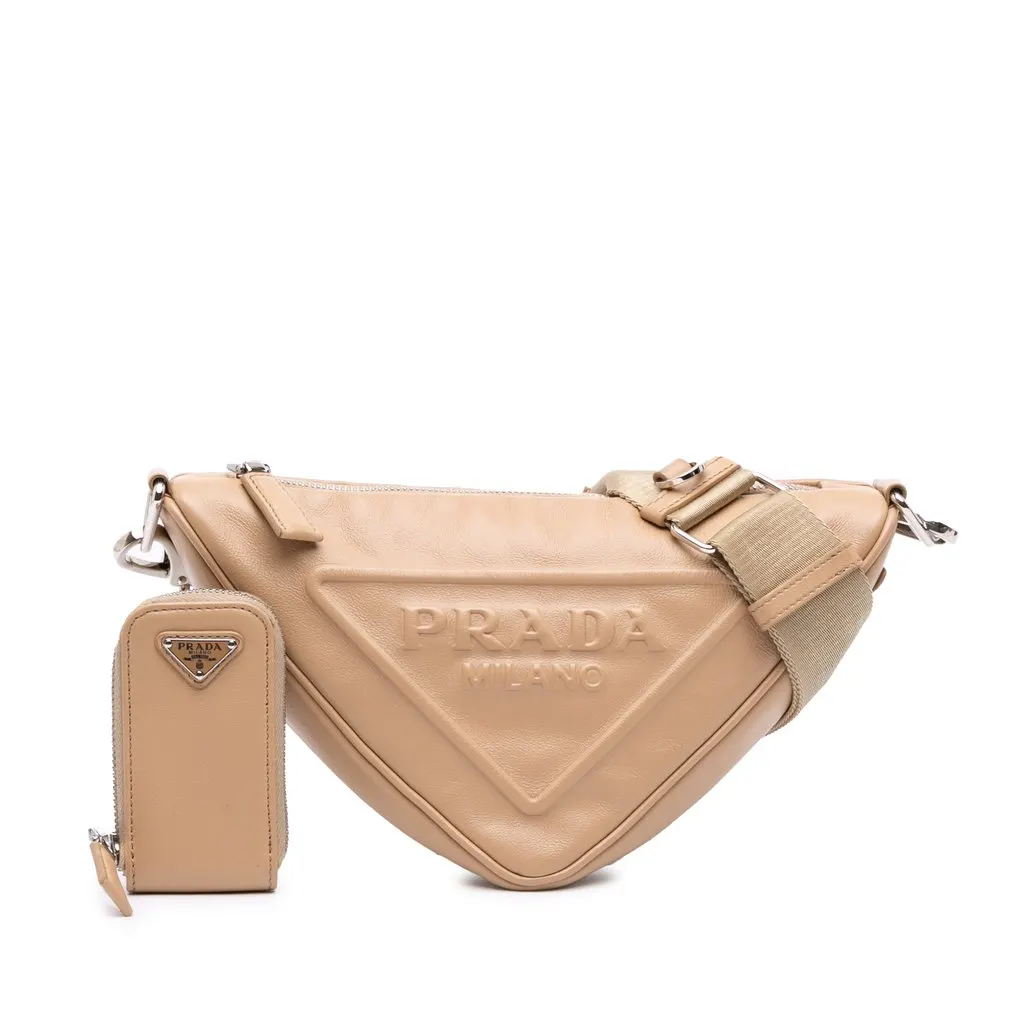 Prada Grace Lux Triangle Crossbody