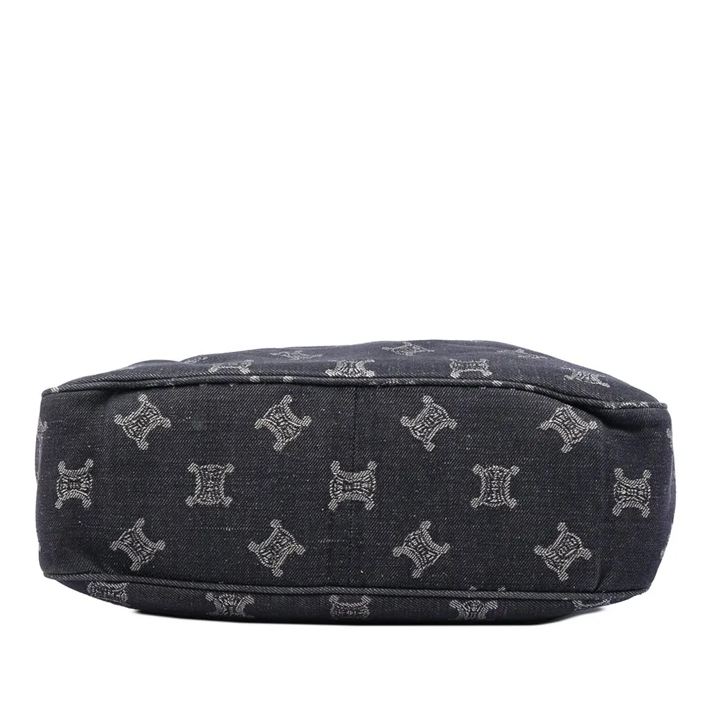 Celine Macadam Denim Crossbody Black Very good - Inside View