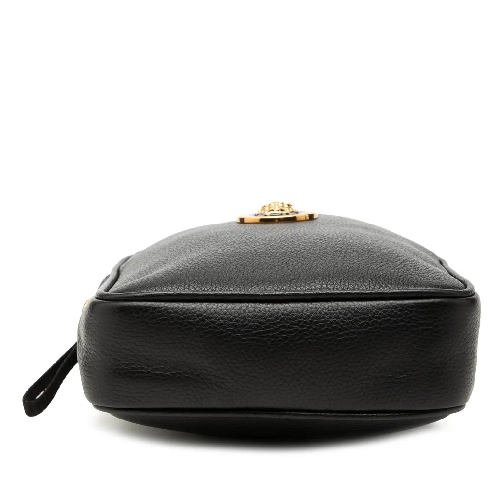 Versace Leather Medusa Crossbody Black Leather Very good - Inside View