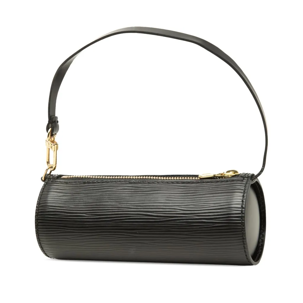 Louis Vuitton Epi Pochette Papillon Black Leather Very good - Back View
