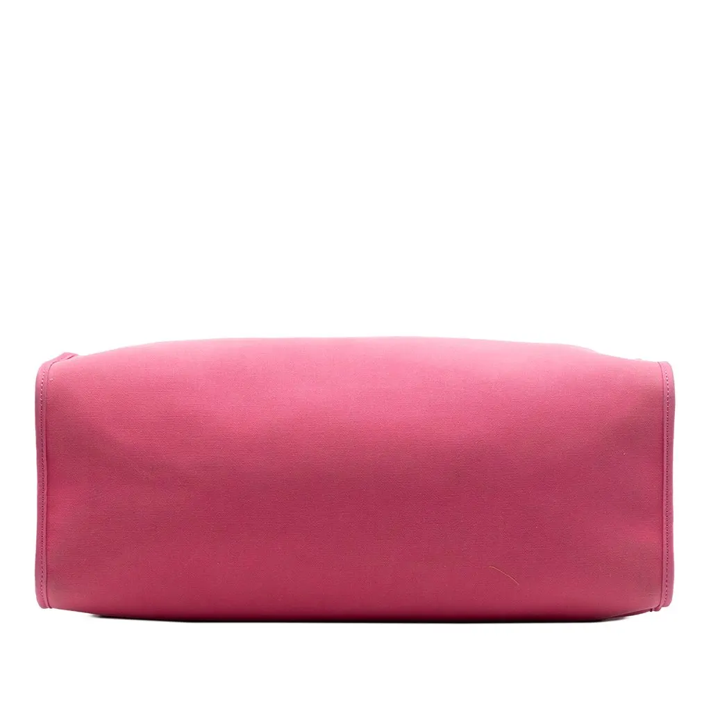 Hermès Toile Herbag Zip 39 Pink Very good - Inside View