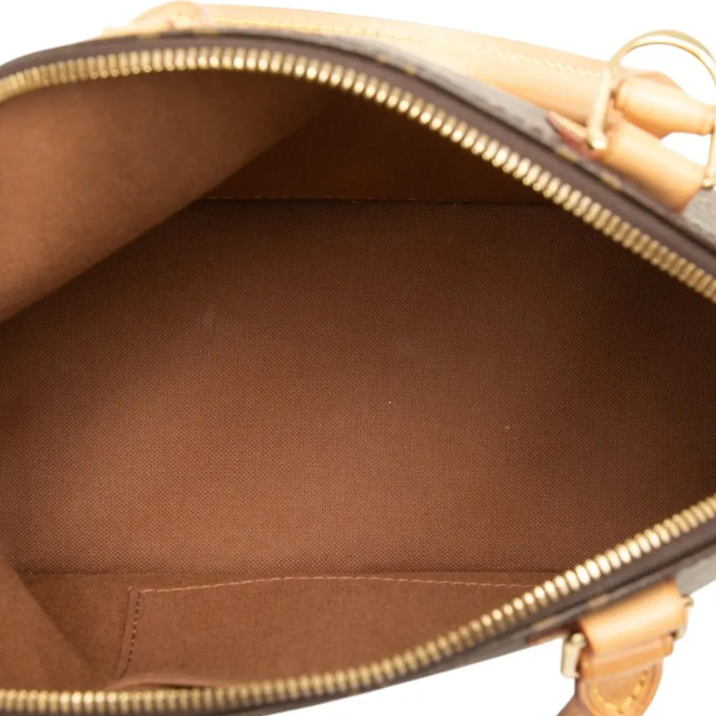 Louis Vuitton Monogram Alma BB Brown Very good - Model View
