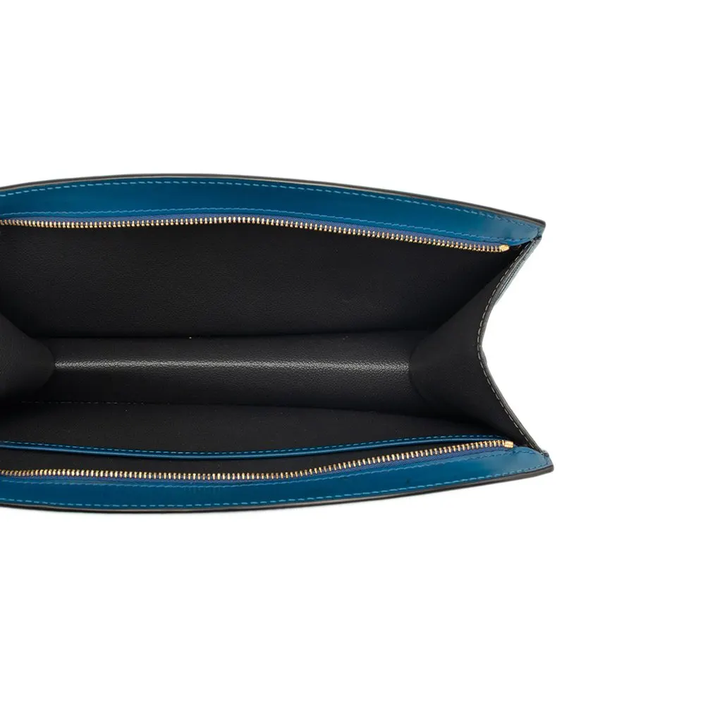 Louis Vuitton Epi Trousse Crete Blue Leather Very good - Model View