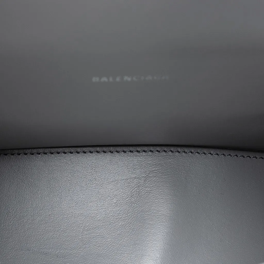 Balenciaga Croc Embossed Calfskin Hourglass Top Handle Bag XS MultiColor Leather Very good - Model View