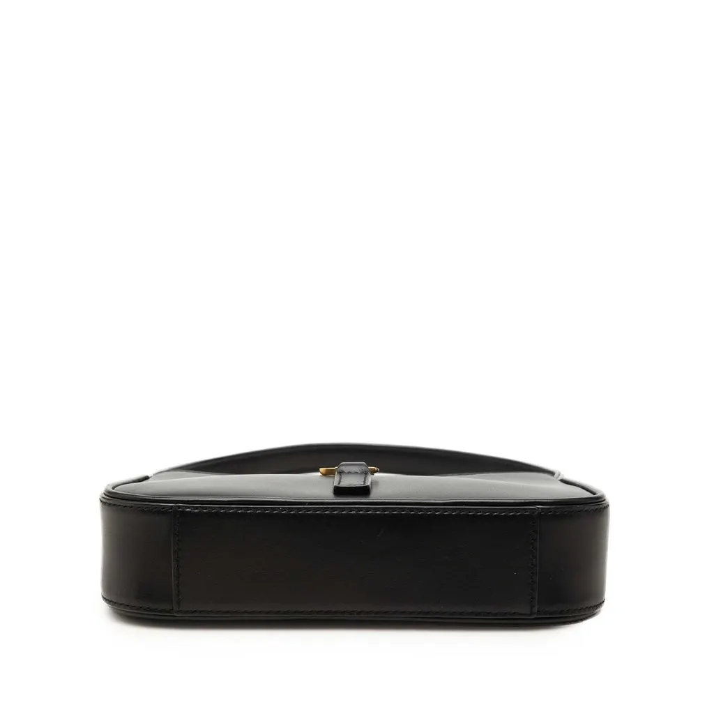 Saint Laurent Mini Smooth Calfskin Le 5 a 7 Black Leather Very good - Inside View