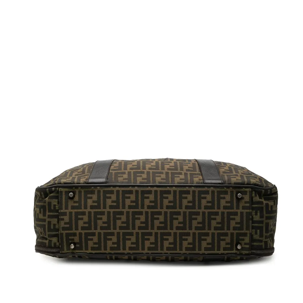 Fendi Zucca Canvas Travel Bag Brown Very good - Inside View