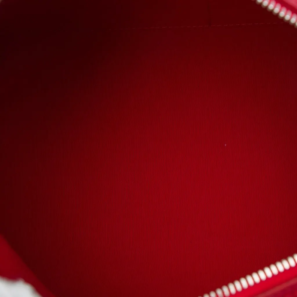 Louis Vuitton Epi Speedy 35 Red Leather Very good - Model View