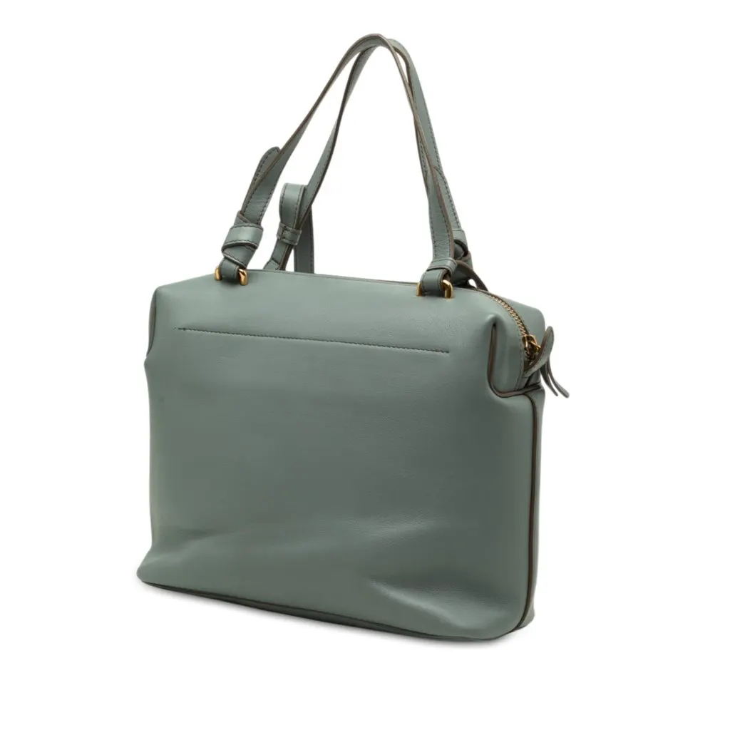 Celine Small Leather Soft Cube Bag MultiColor Leather Very good - Back View