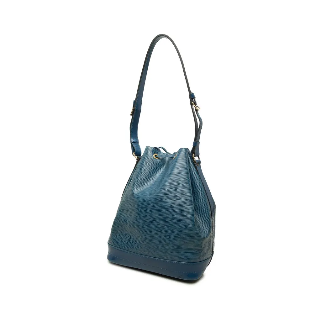 Louis Vuitton Epi Noe GM Blue Leather Good - Back View
