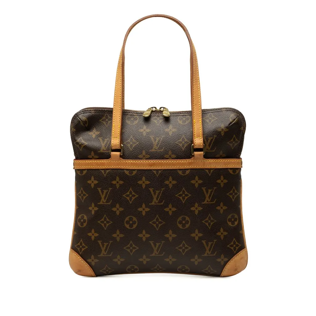Louis Vuitton Monogram Coussin GM Brown Canvas Good - Front View