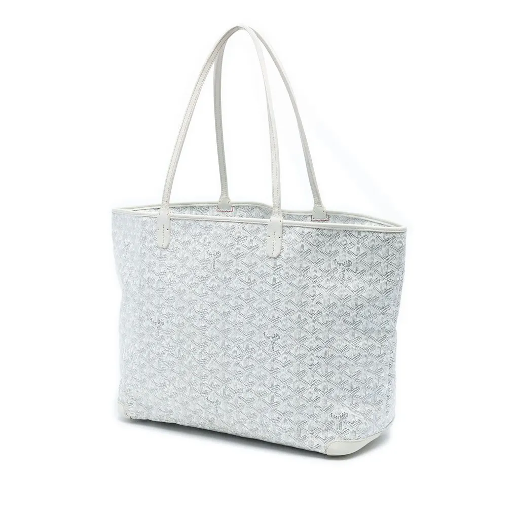 Goyard Goyardine Artois MM White Very good - Back View