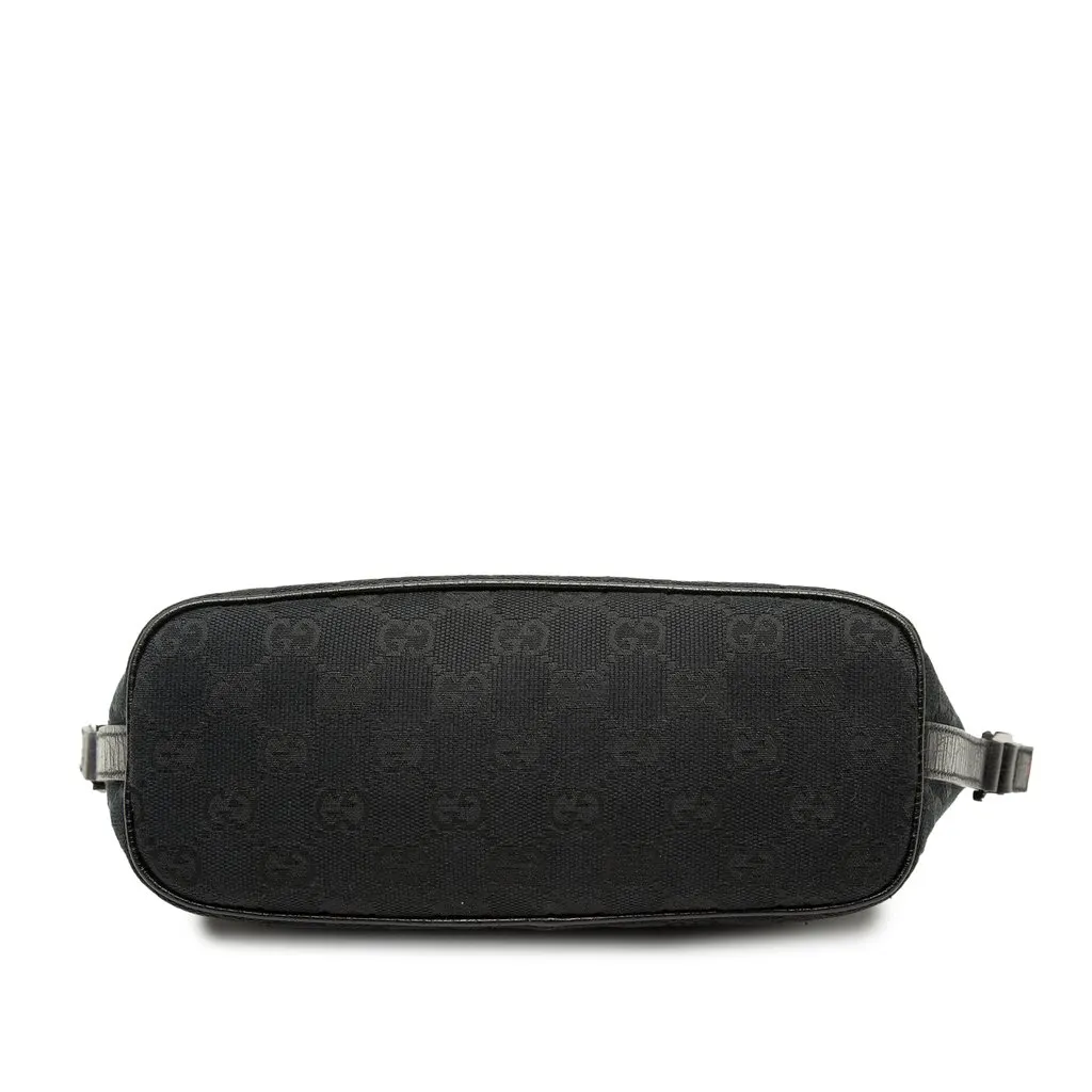 Gucci GG Canvas Web Boat Black Very good - Inside View