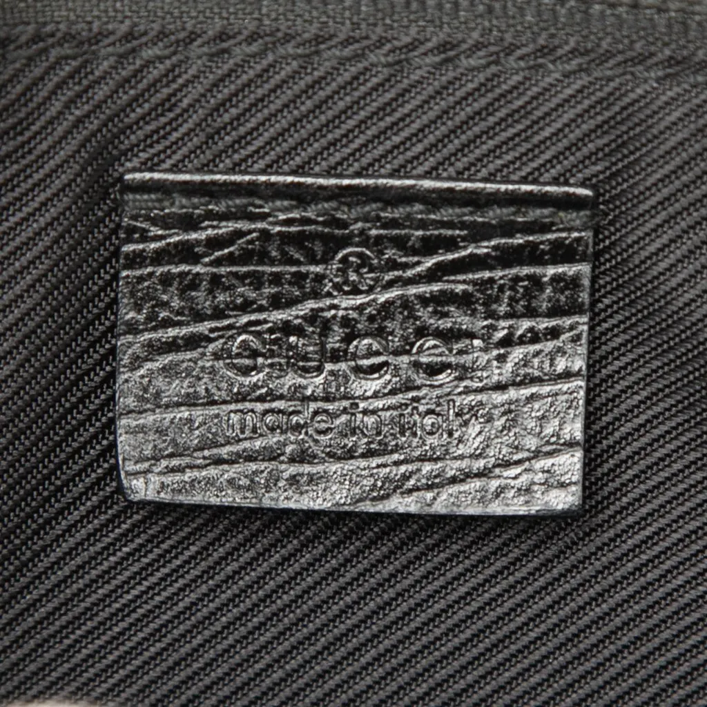 Gucci GG Canvas Web Boat Black Very good - Box View