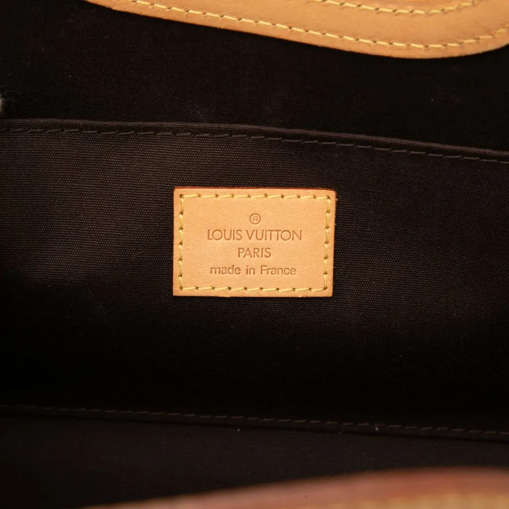 Louis Vuitton Monogram Vernis Roxbury Drive Purple Leather Good - Box View