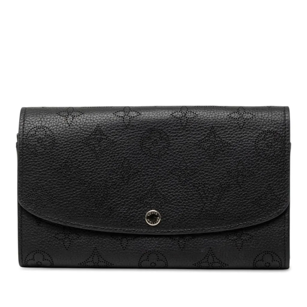 Louis Vuitton Monogram Mahina Iris Long Wallet