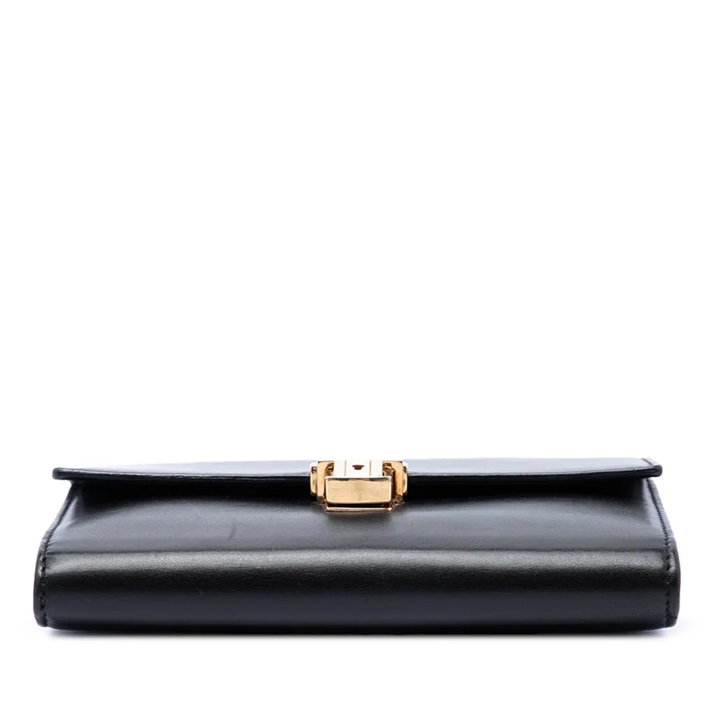 Saint Laurent Mini Smooth Calfskin High School Satchel Black Leather Very good - Inside View