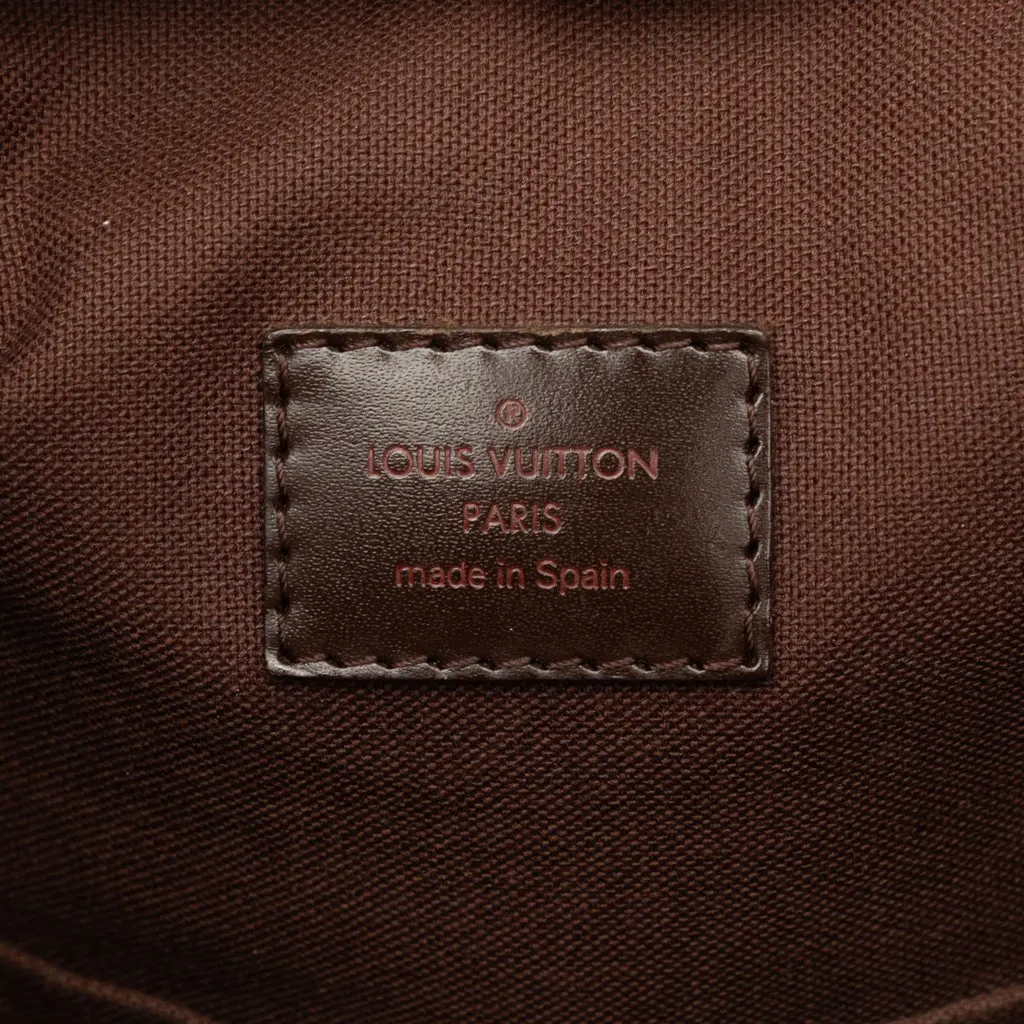Louis Vuitton Damier Ebene Cabas Beaubourg Brown Very good - Box View