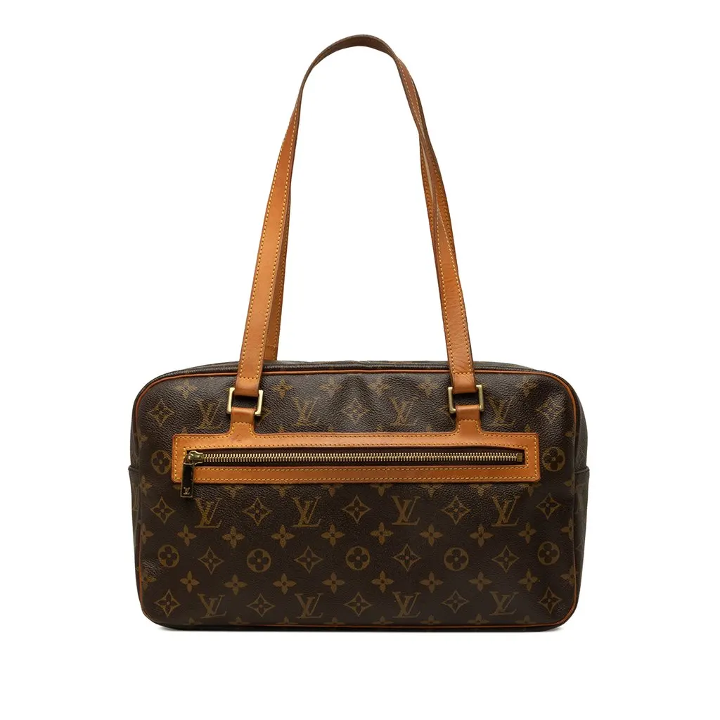 Louis Vuitton Monogram Cite GM Brown Canvas Very good - Front View