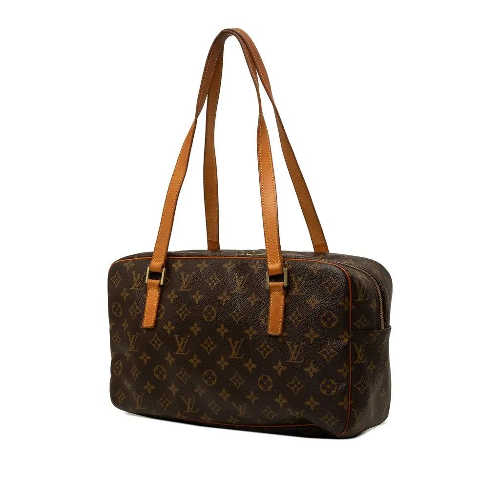Louis Vuitton Monogram Cite GM Brown Canvas Very good - Back View