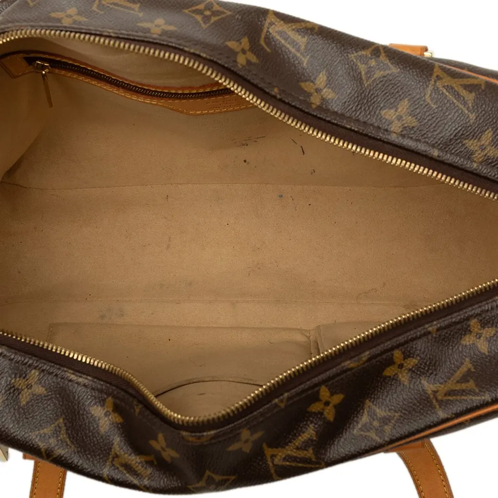 Louis Vuitton Monogram Cite GM Brown Canvas Very good - Model View