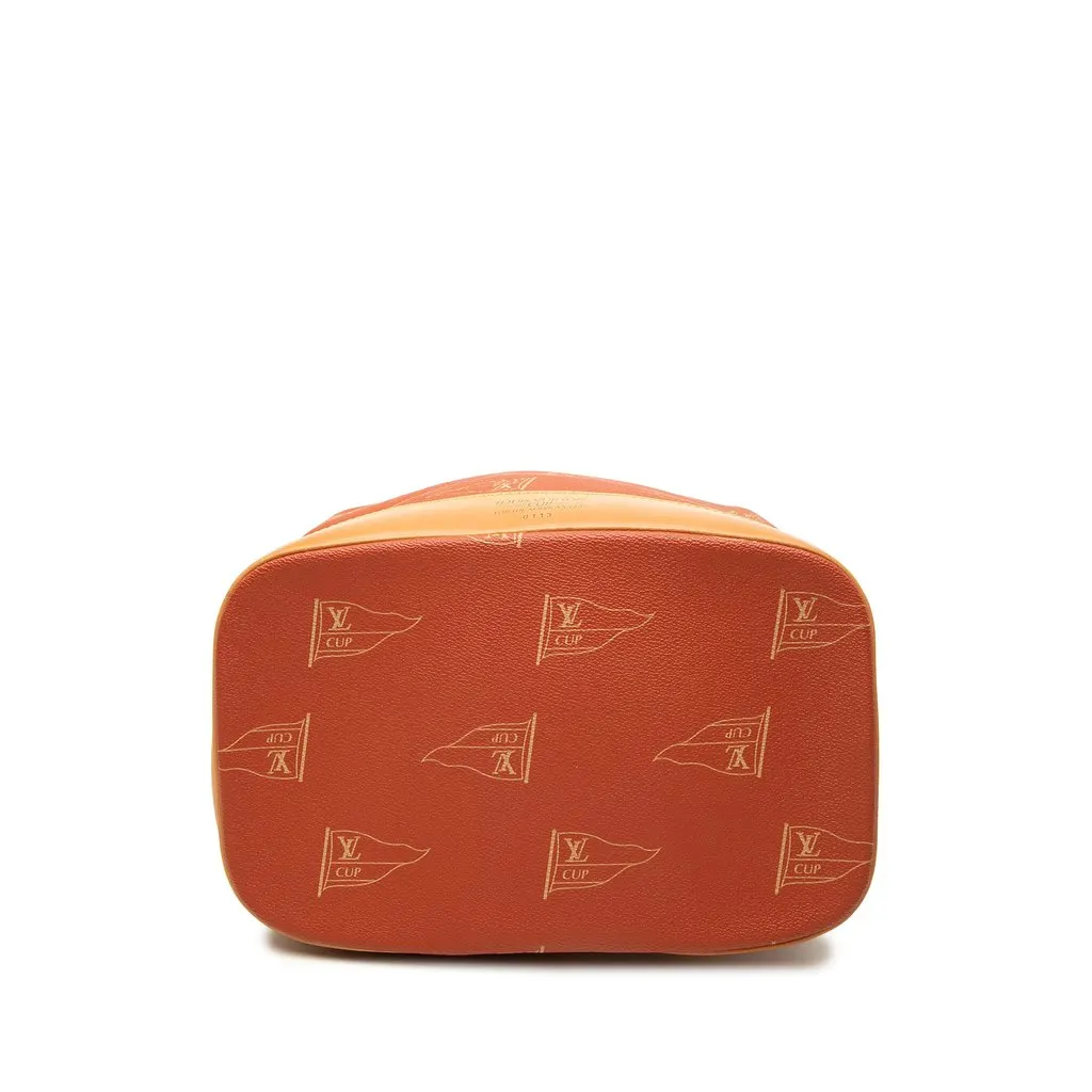 Louis Vuitton Americas Cup Coated Canvas Saint Tropez Red Canvas Good - Inside View