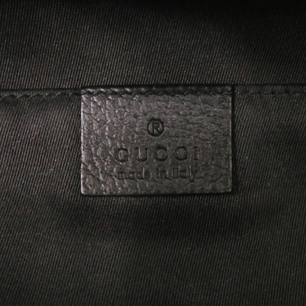 Gucci GG Nylon Web Belt Bag Black Very good - Box View