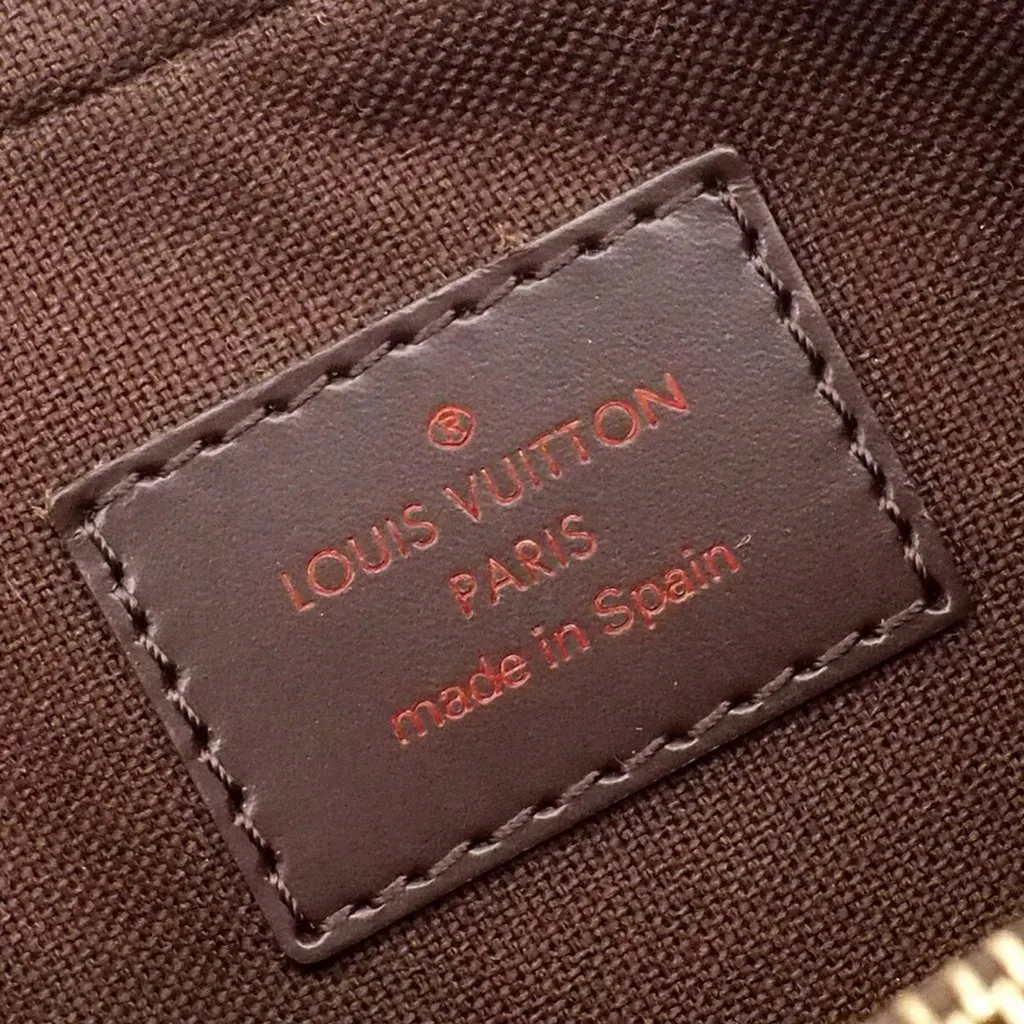 Louis Vuitton Damier Ebene Brooklyn Bum Bag Brown Very good - Box View