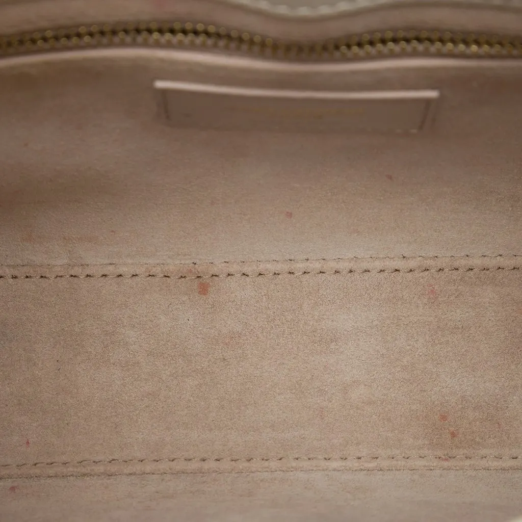Saint Laurent Smooth Calfskin Le 5 a 7 White Leather Very good - Model View