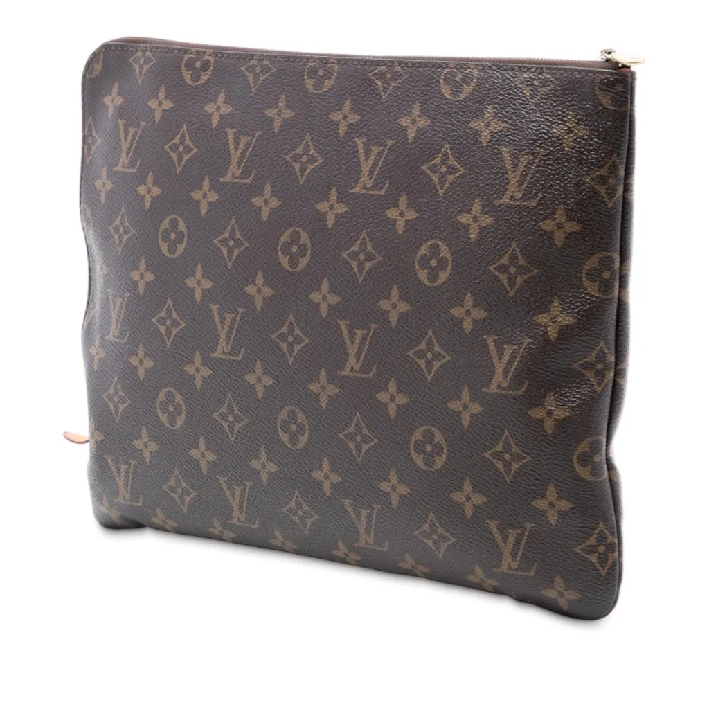 Louis Vuitton Monogram Etui Voyage MM Brown Very good - Back View