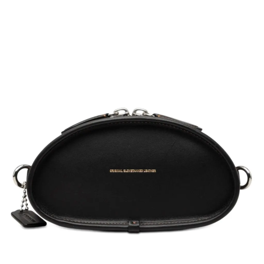 Coach Leather Trail Vanity Bag Black Leather Very good - Inside View