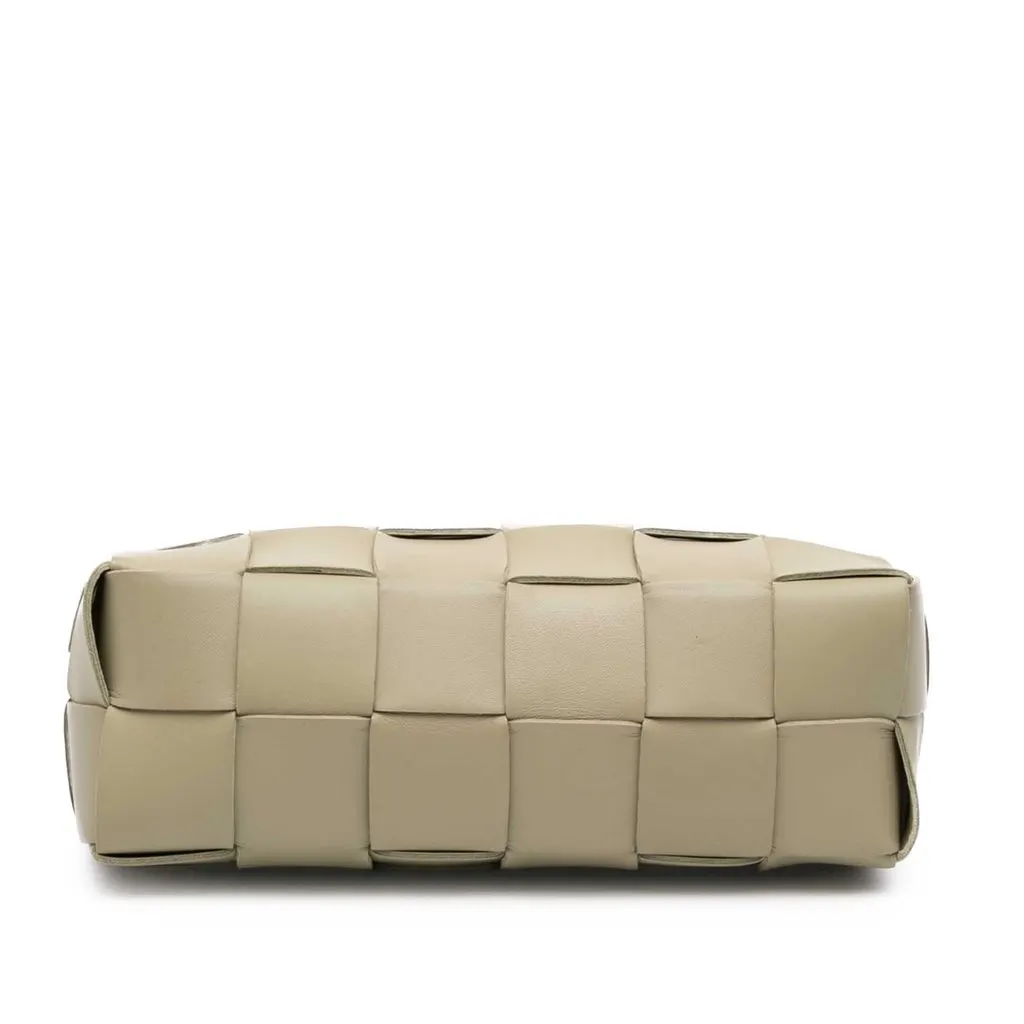 Bottega Veneta Nappa Intrecciato Brick Cassette Beige Leather Very good - Inside View