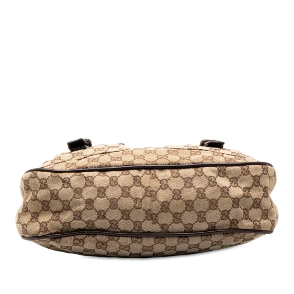 Gucci GG Canvas Crossbody Beige Canvas Very good - Inside View