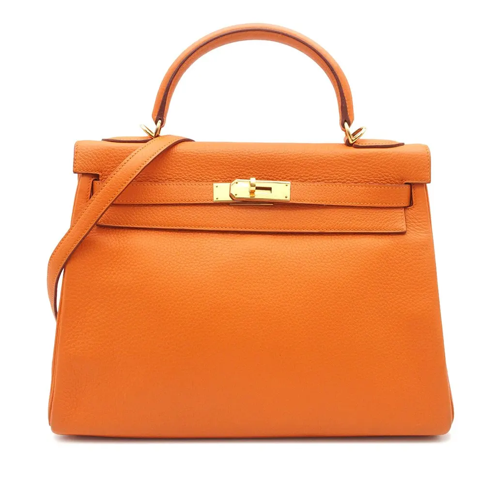 Hermès Togo Kelly II Retourne 32