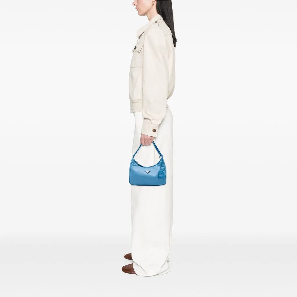 Prada Mini Tessuto Re Edition 2000 Shoulder Bag Blue Polyamide Very good - Box View