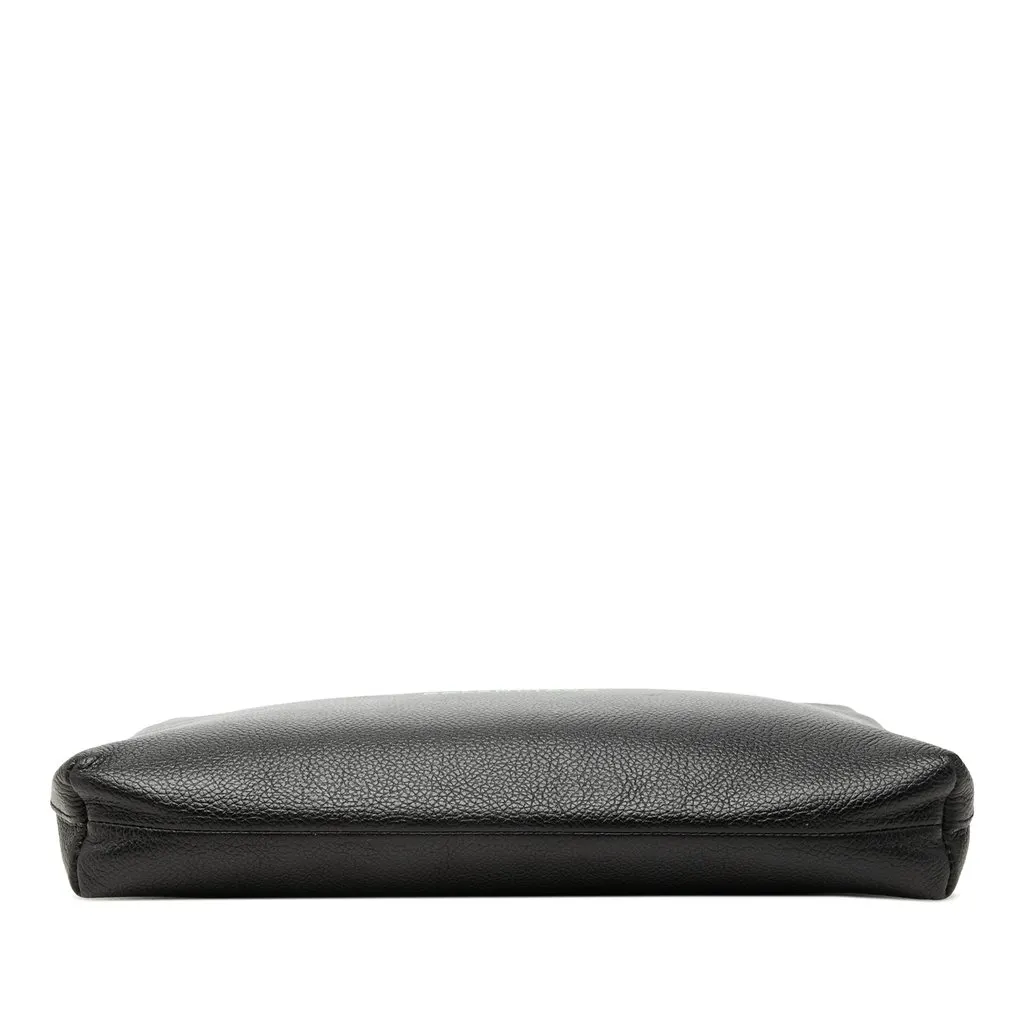 Balenciaga Leather Everyday Clutch Black Leather Very good - Inside View