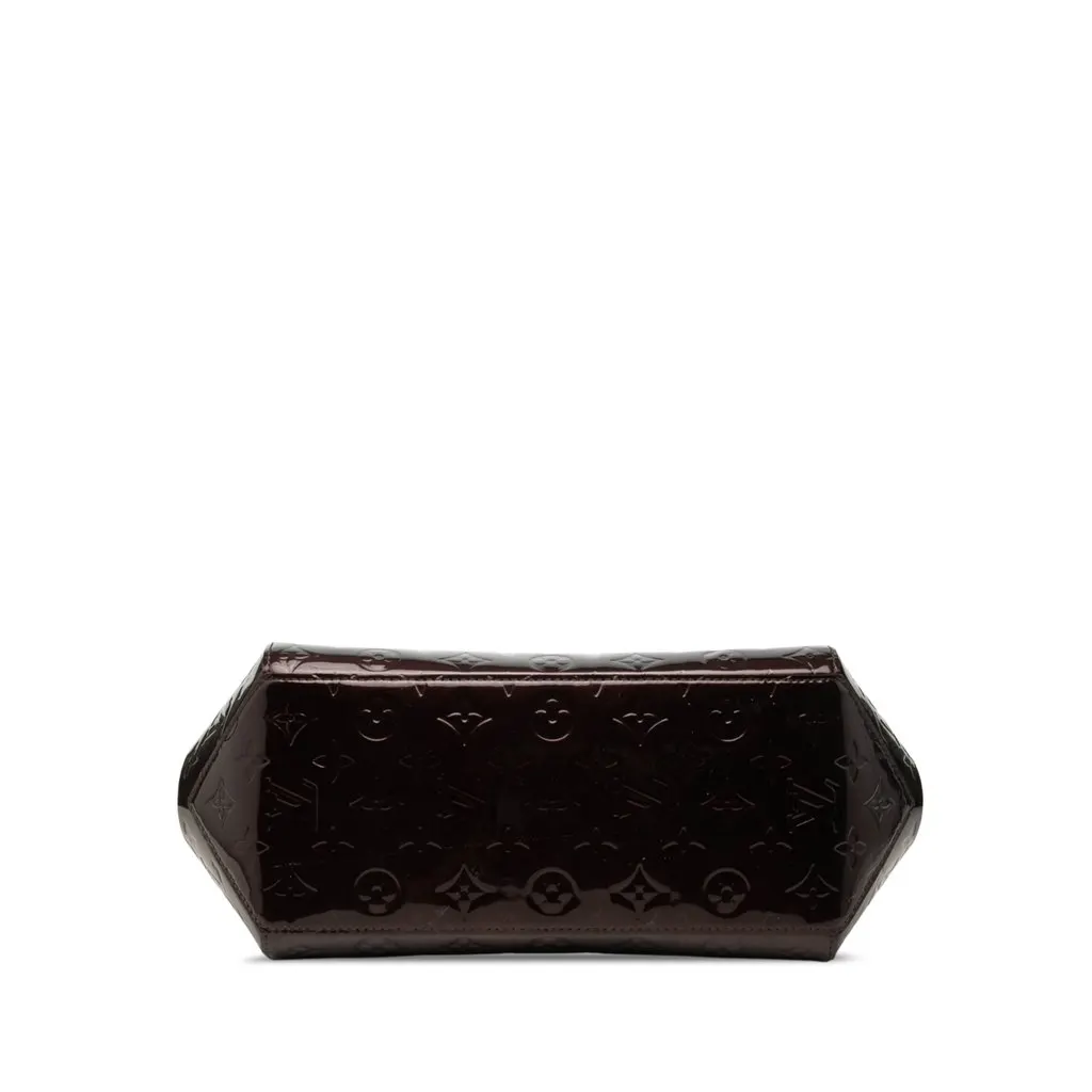 Louis Vuitton Monogram Vernis Sherwood PM Purple Leather Very good - Inside View