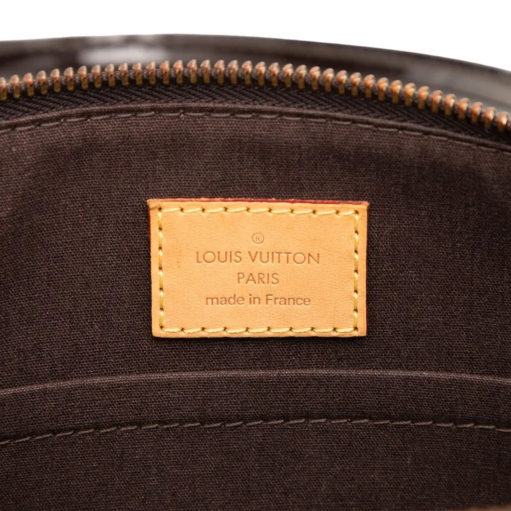 Louis Vuitton Monogram Vernis Sherwood PM Purple Leather Very good - Box View