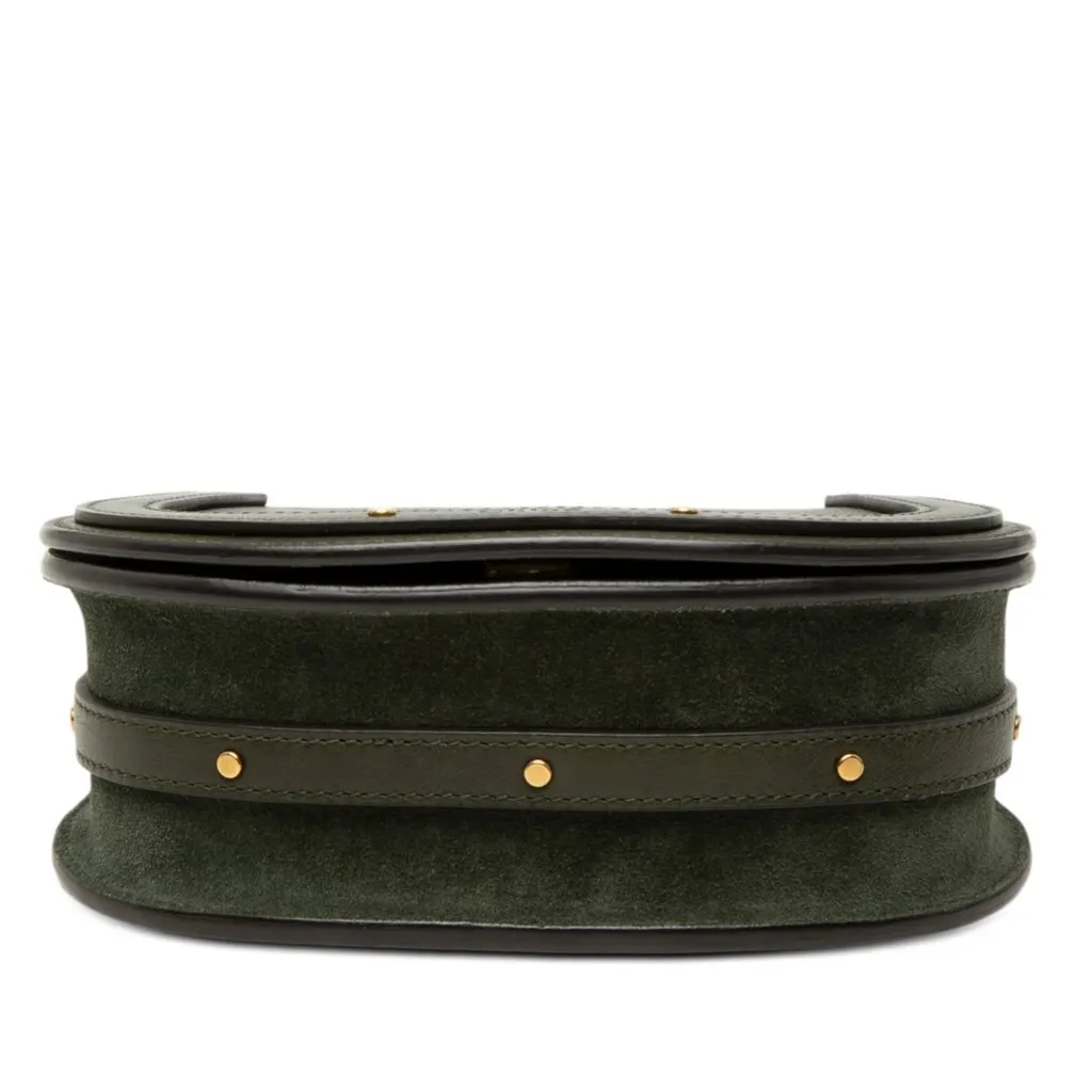 Chloé Small Leather Nile Bracelet Satchel Green Leather Very good - Inside View