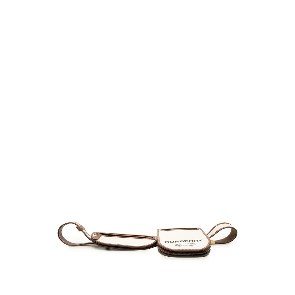 Burberry Canvas Logo 3 in 1 Olympia Belt Bag Brown Canvas Very good - Inside View