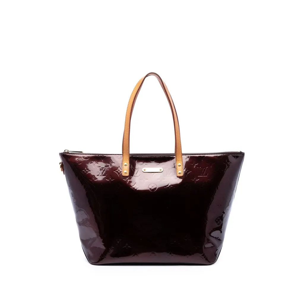 Louis Vuitton Monogram Vernis Bellevue GM Purple Leather Very good - Front View