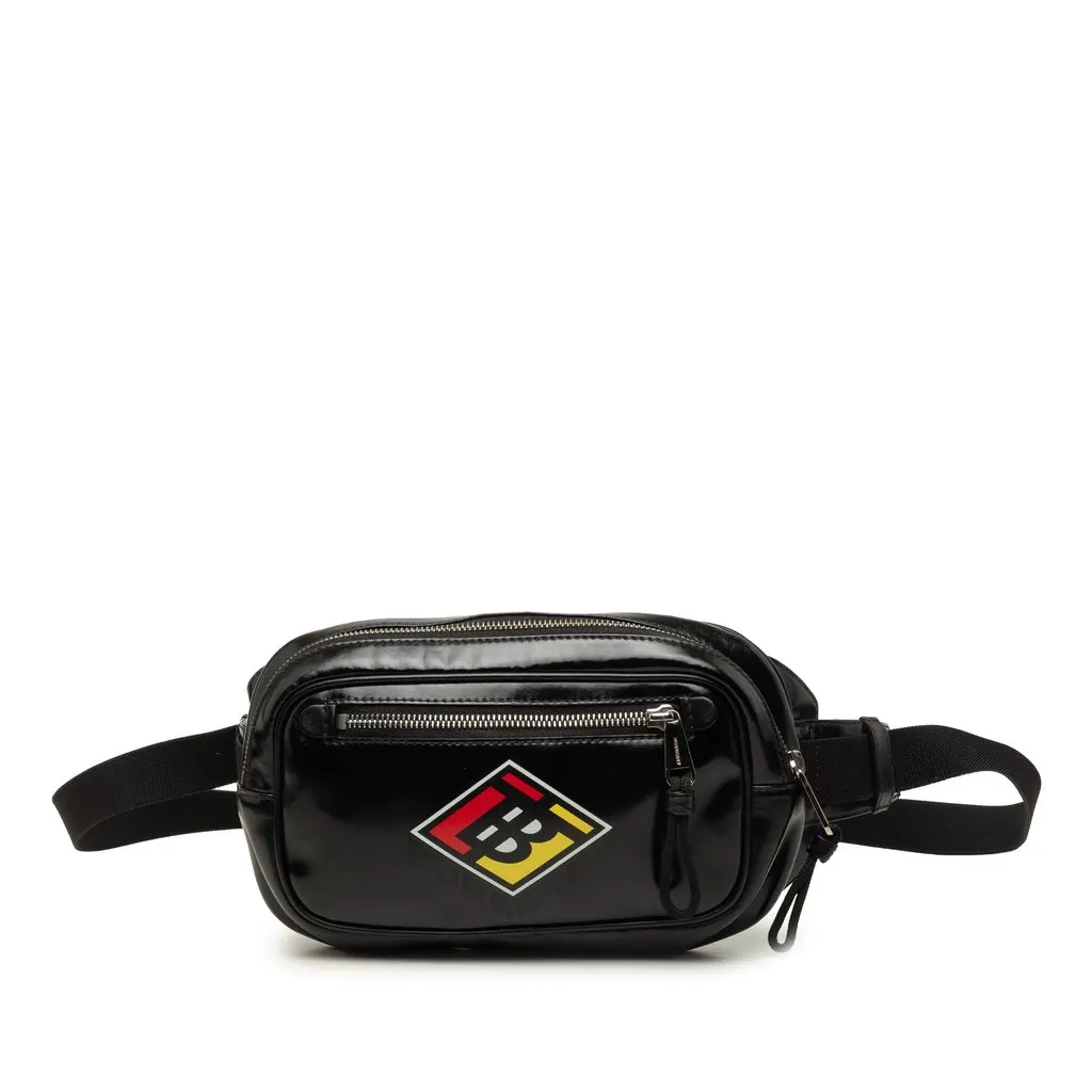 Burberry Vinyl TB Graphic Belt Bag