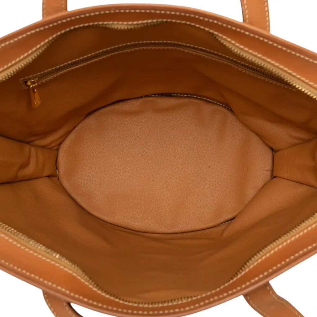Celine Macadam Coated Canvas Shoulder Bag Brown Canvas Good - Model View