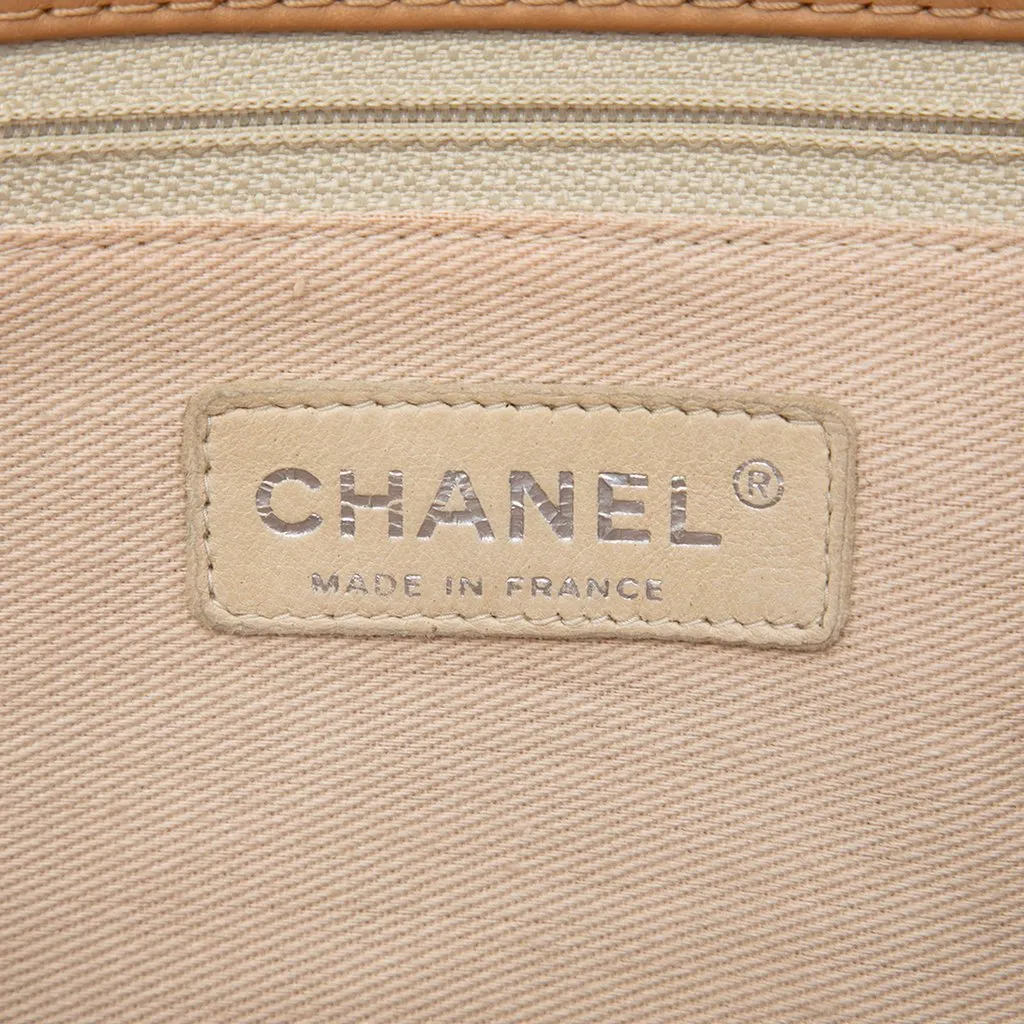 Chanel Calfskin Square Stitched Mademoiselle Shoulder Bag Brown Leather Very good - Box View