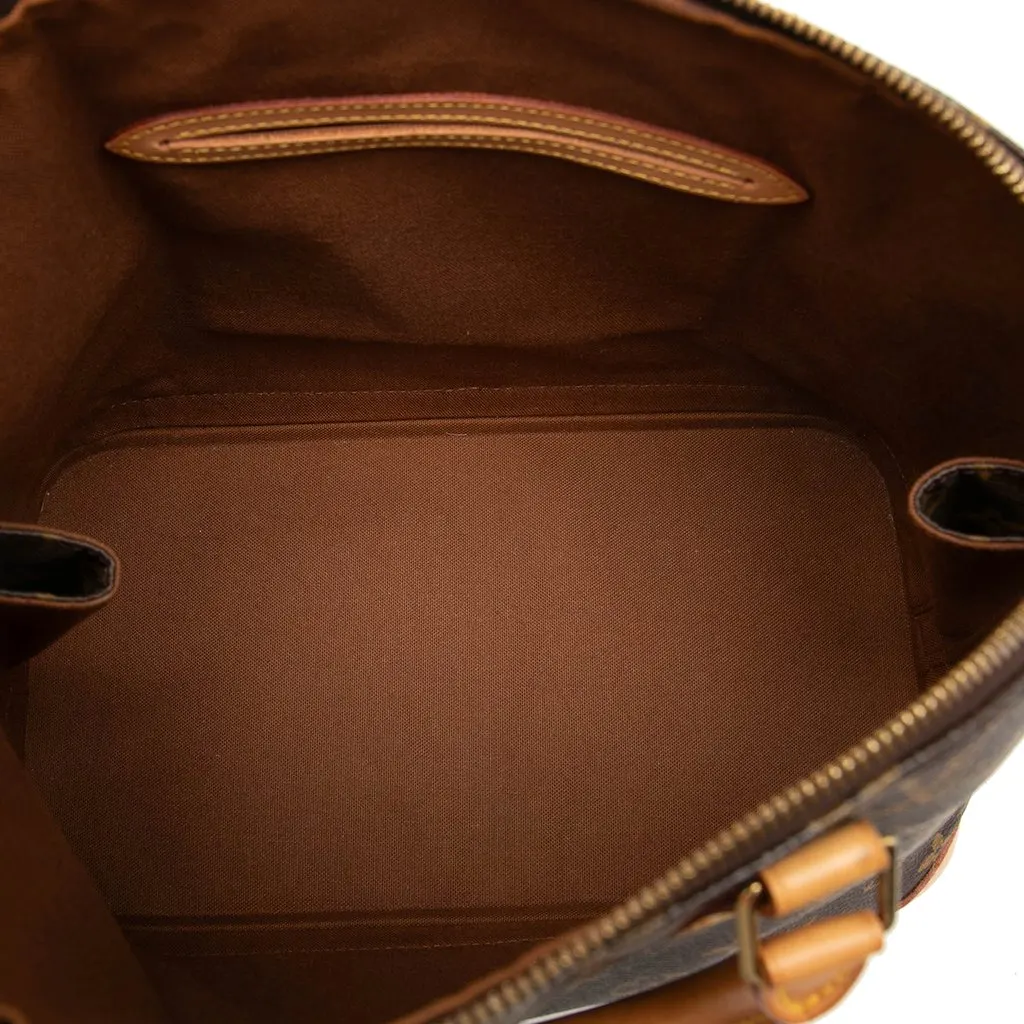 Louis Vuitton Monogram Alma PM Brown Canvas Good - Model View