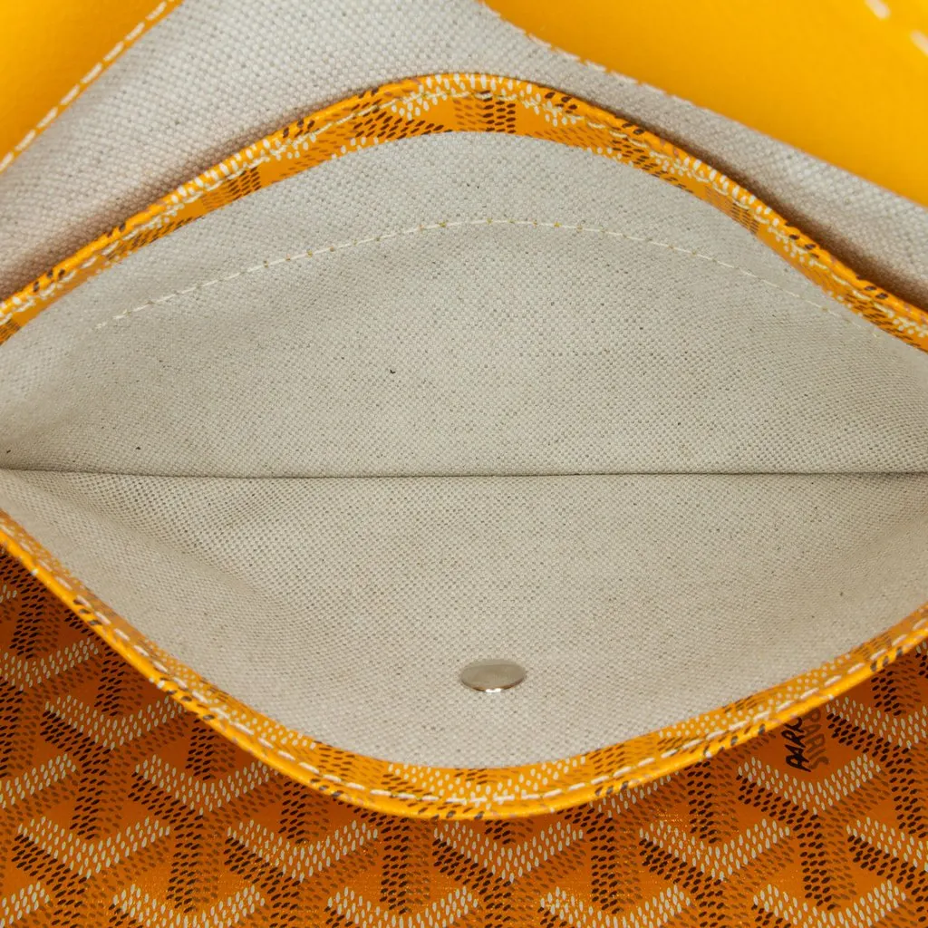Goyard Goyardine Boheme Hobo Yellow Very good - Box View